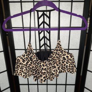Cheetah Print Bikini Top only  Victoria's Secret